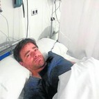 Pablo Berasaluze, operado con éxito